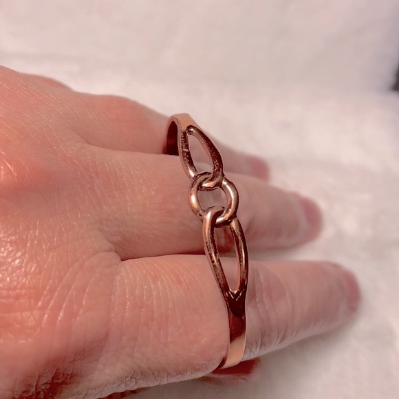 (2/$15) Small genuine copper cuff bracelet - Picture 5 of 7